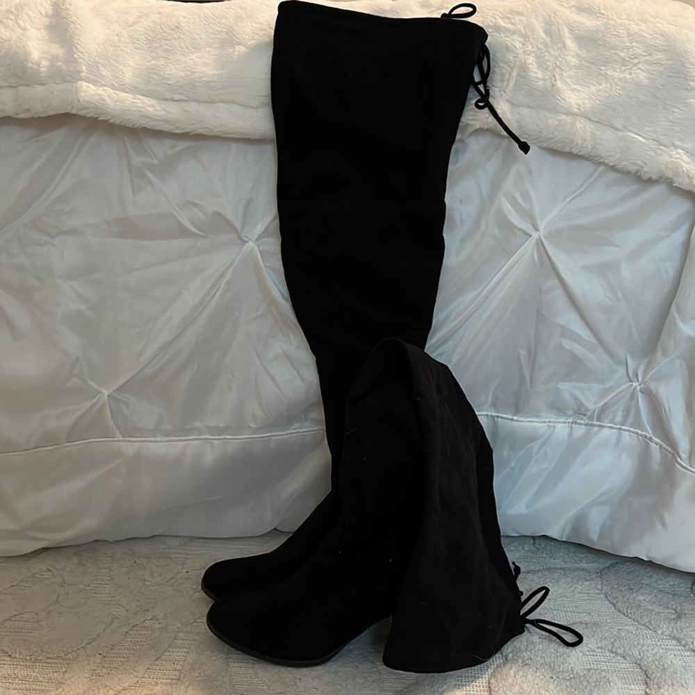 Thigh high boots